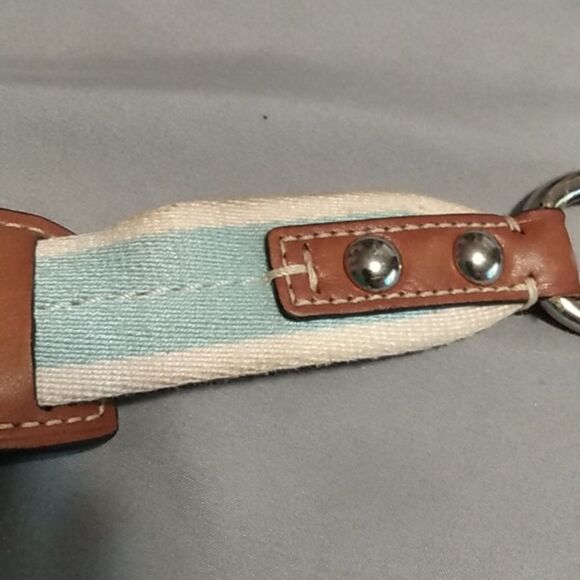 Coach Hampton Watercolor‎ Stripe Small Hobo Bag USED - Picture 9 of 14